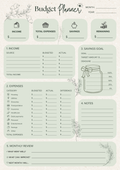 Printable Budget Planner